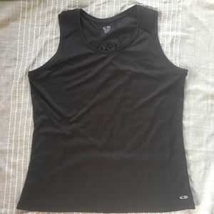CHAMPION black athletic tank top extra large